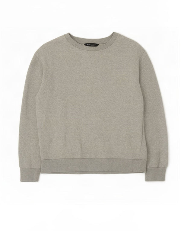 Pulover supradimensionat pentru femei Marks & Spencer UK 6 XS bumbac gri