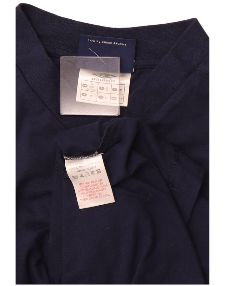 UMBRO Tricou Bărbați Top Mediu Bleumarin Bumbac Sport
