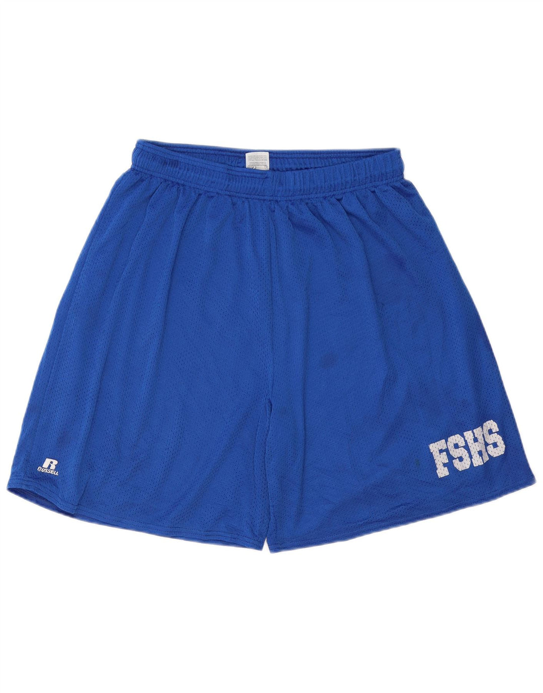 RUSSELL ATHLETIC Pantaloni scurți sport grafic pentru bărbați XL poliester albastru
