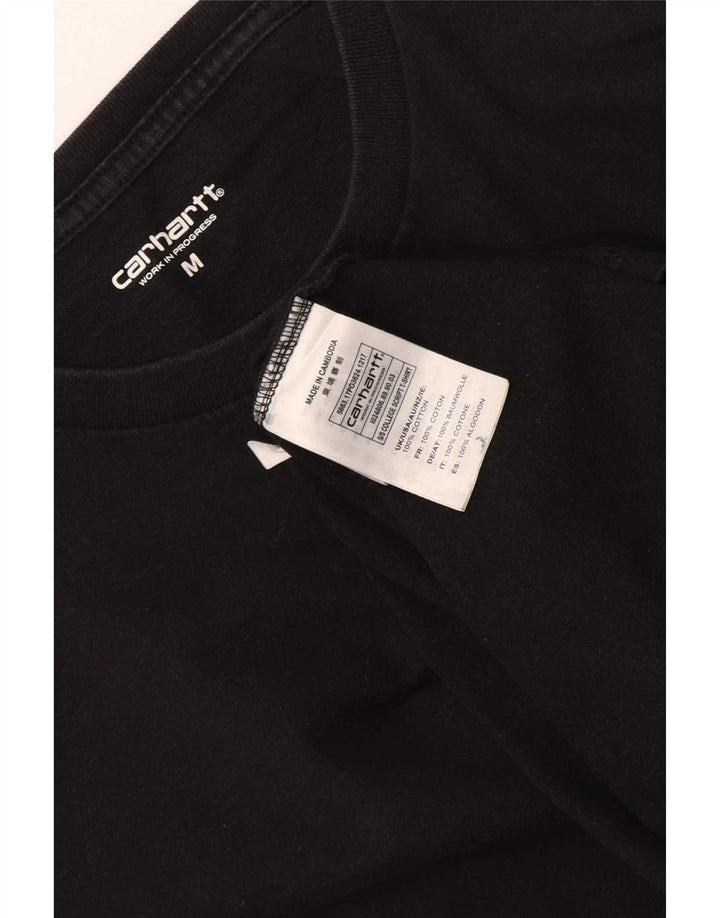 Tricou obișnuit pentru bărbați Carhartt Top mediu negru bumbac