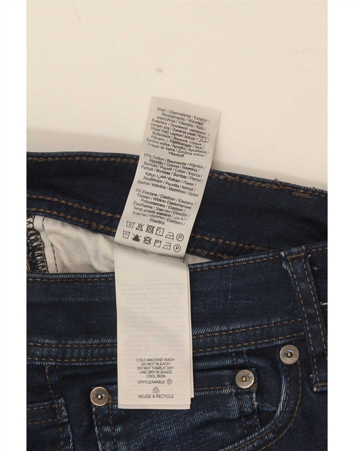 Blugi Jack & Jones Tim Slim pentru bărbați W30 L30 bumbac bleumarin