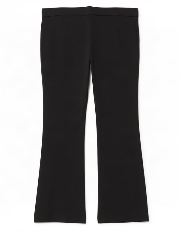 Marks & Spencer Pantaloni casual Bootcut pentru femei UK 18 XL W38 L27 Negru