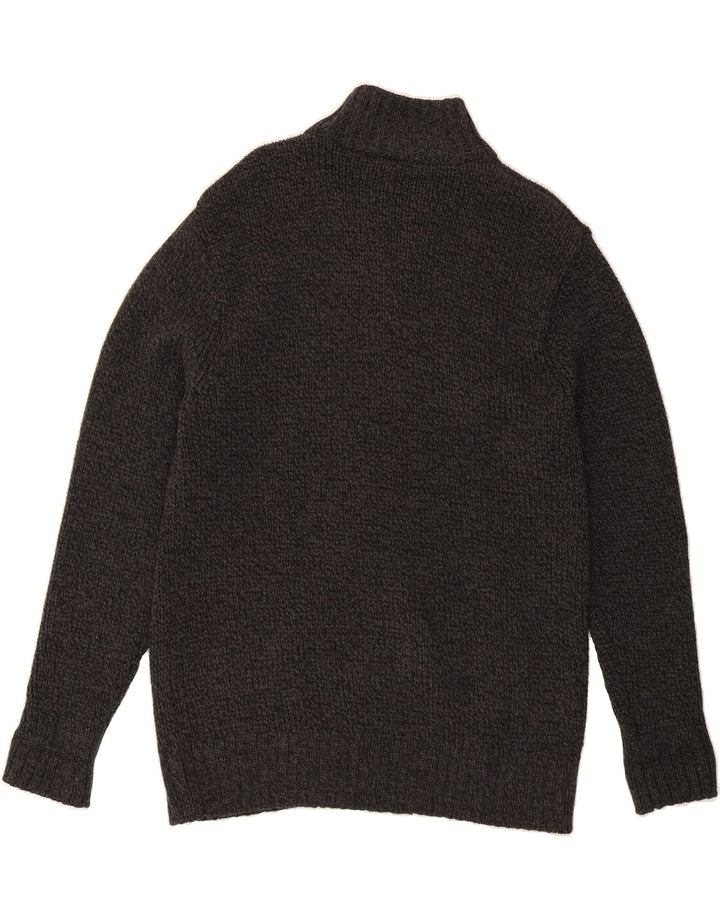 S.OLIVER Mens Cardigan Sweater Medium Grey Flecked Polyacrylic Vintage S.Oliver and Second-Hand S.Oliver from Messina Hembry 