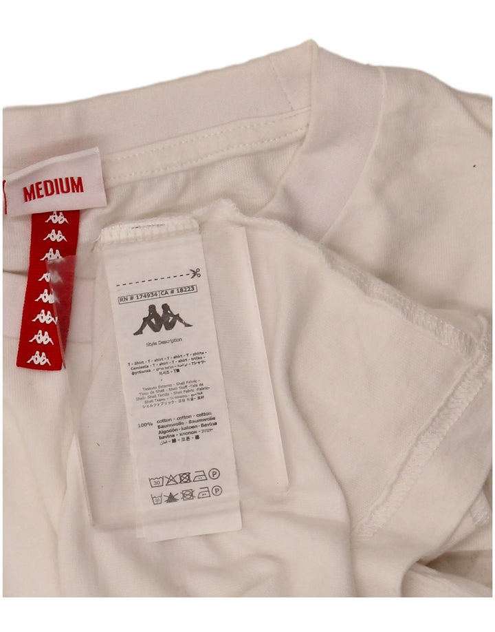 Tricou Bărbați KAPPA Top Medium Alb Bumbac