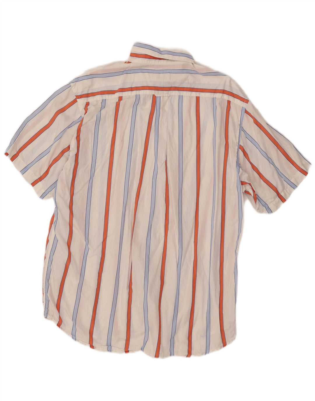 ENRICO COVERI Cămașă cu mânecă scurtă pentru bărbați Mărimea 42, mare, cu dungi albe