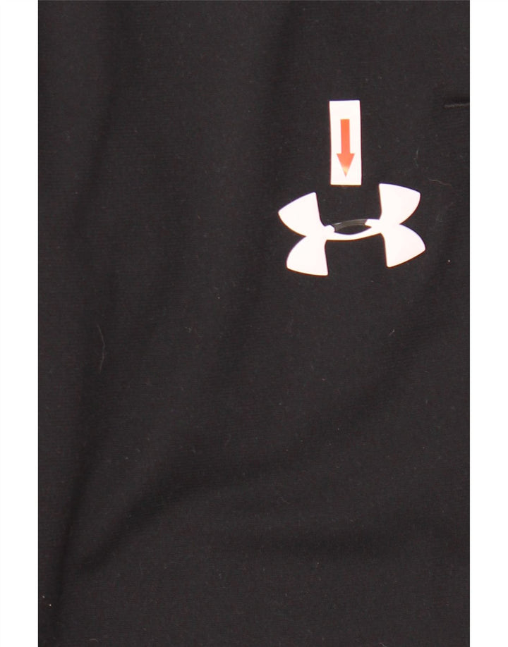 Pantaloni de trening Under Armour pentru baieti 9-10 ani negri