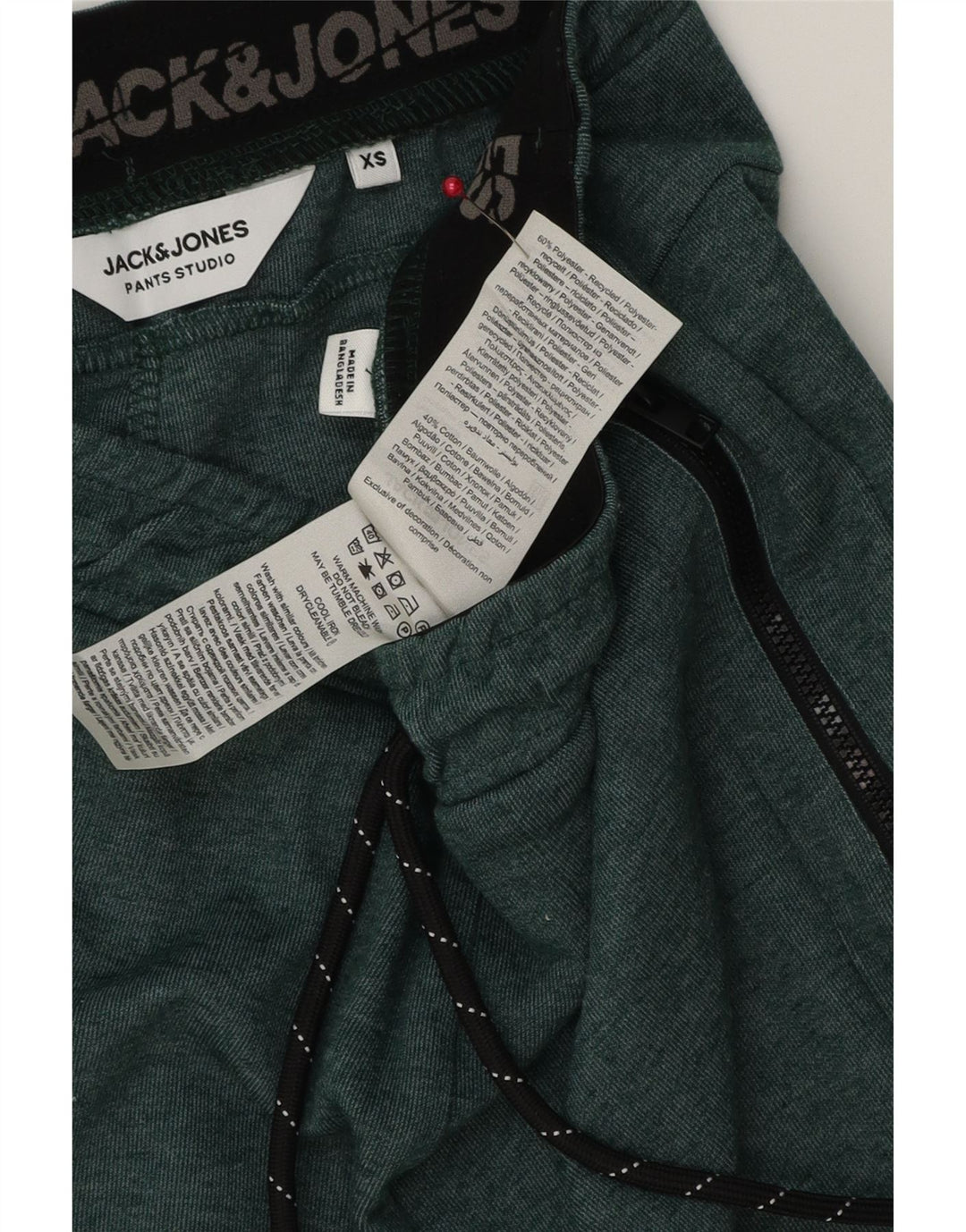 Pantaloni scurți sport pentru bărbați JACK & JONES XS Poliester verde