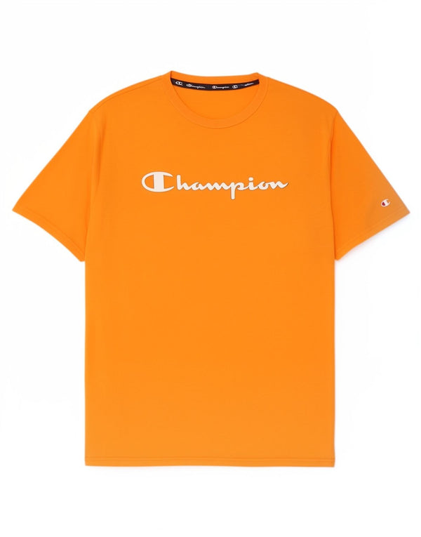 Tricou grafic pentru bărbați Champion Top 2XL bumbac portocaliu