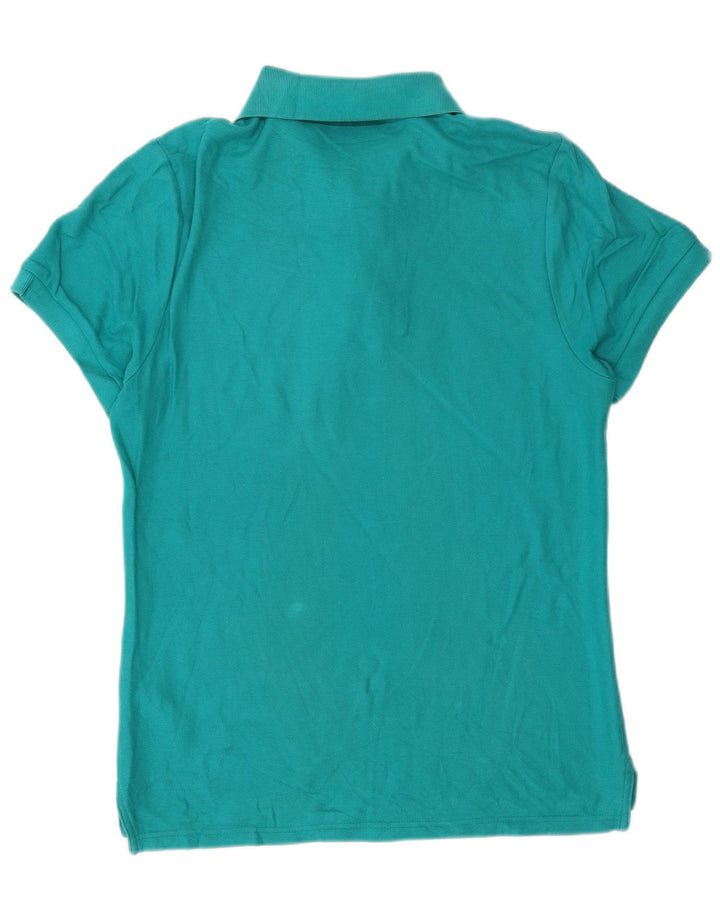Tricou polo Nike pentru bărbați, bumbac turcoaz mic