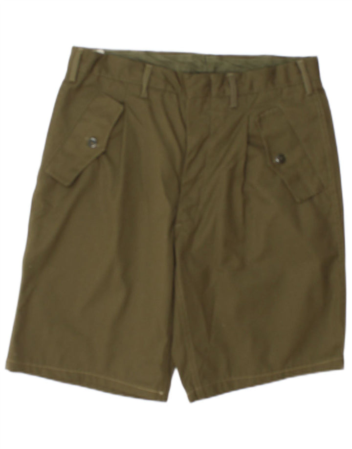 Pantaloni scurți casual vintage pentru bărbați IT 50 Large W36 Khaki