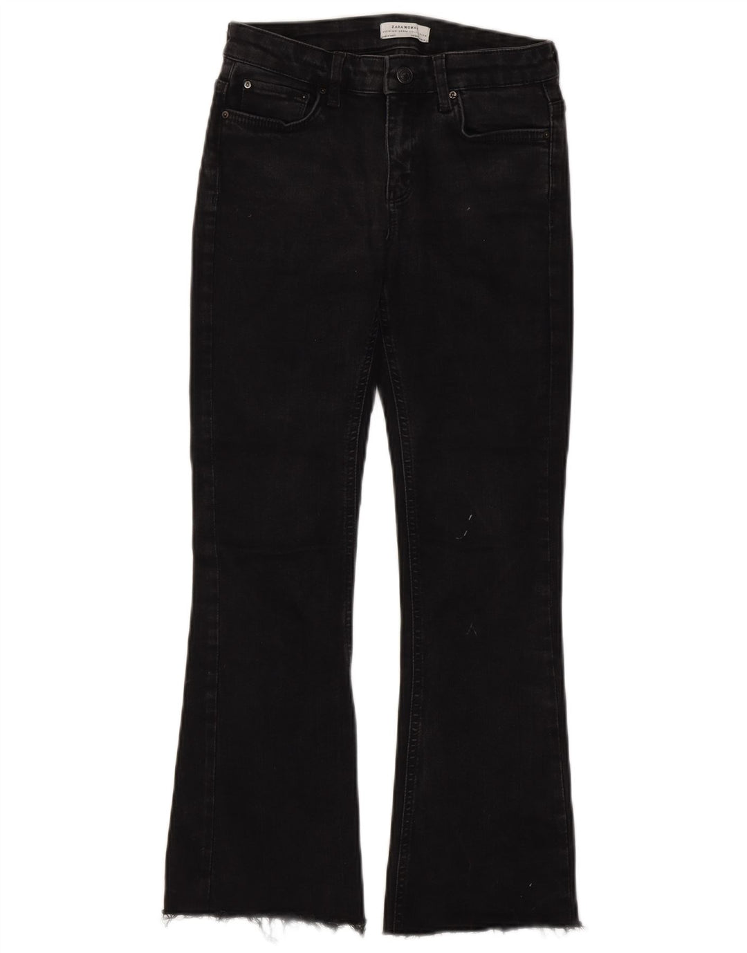 Blugi Zara Femei Bootcut EU 36 XS W26 L26 Negri