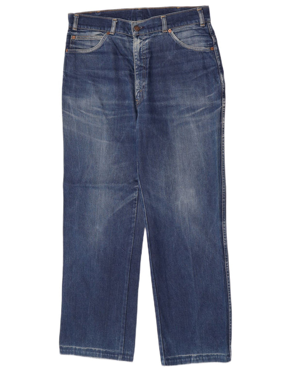 Blugi drepti pentru bărbați Levi's W36 L30 Bumbac albastru