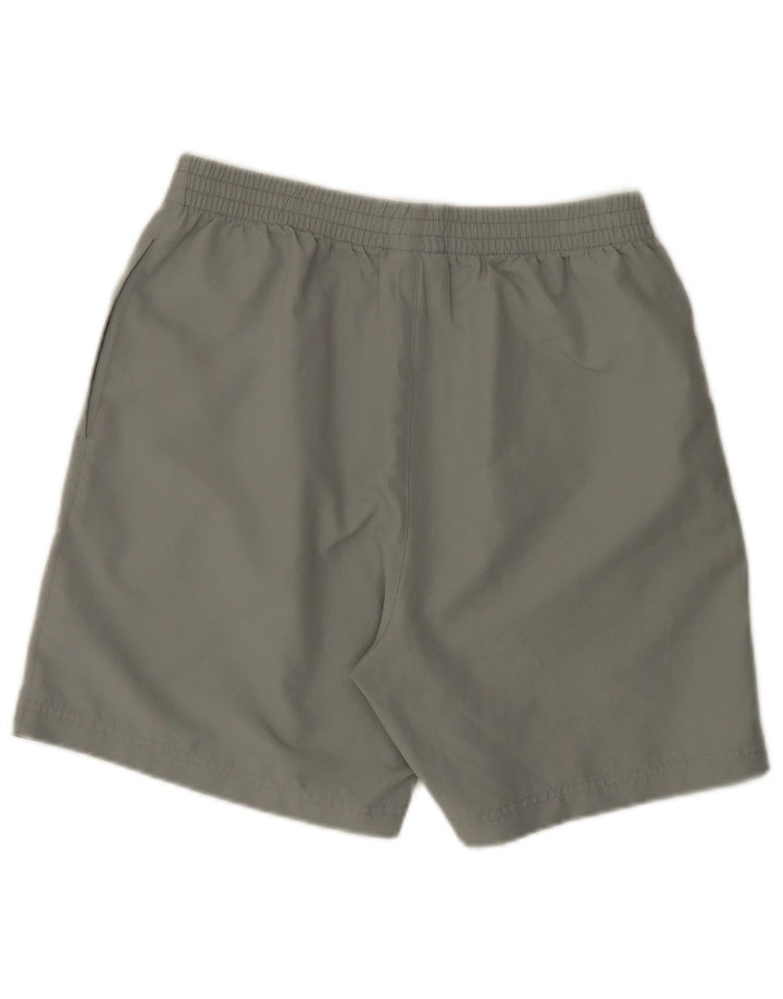 Pantaloni scurți sport REEBOK pentru bărbați, gri mediu, poliester