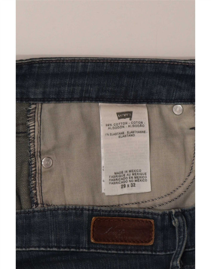Blugi slim pentru femei Levi's W29 L28 Bumbac albastru