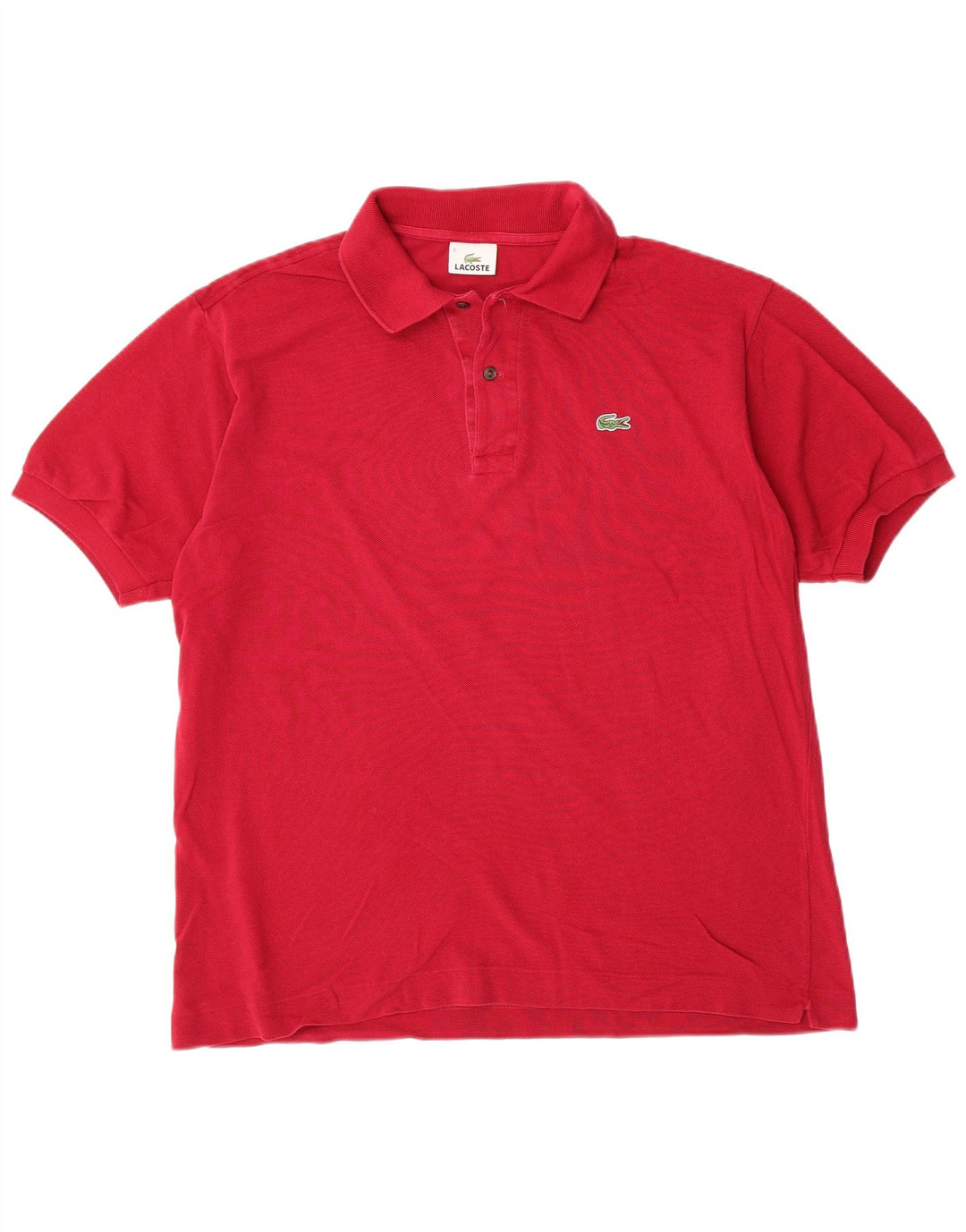 Tricou polo pentru bărbați LACOSTE Mărimea 5 mare, roșu, bumbac clasic