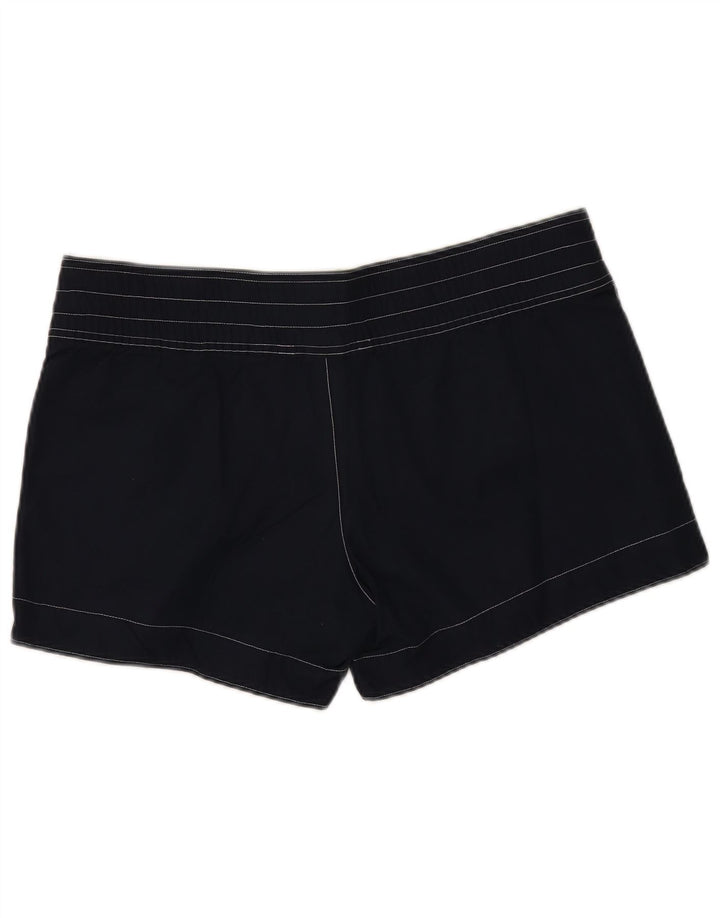Pantaloni scurti casual pentru femei NIKE W38 XL, bumbac bleumarin