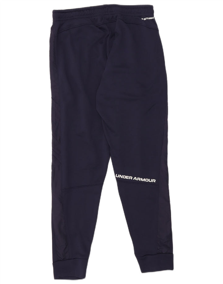 Pantaloni de trening grafic pentru bărbați Under Armour Pantaloni de jogging Medium Bleumarin