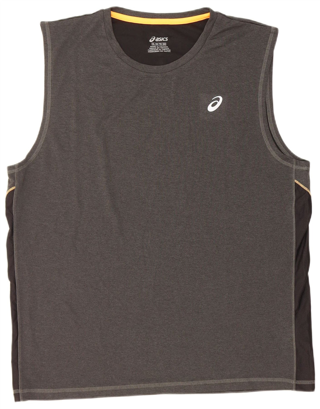 Vest Asics pentru bărbați, XL, gri, poliester color bloc