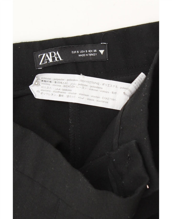 Fusta pentru femeie Zara UK 8 Small Negru Poliester