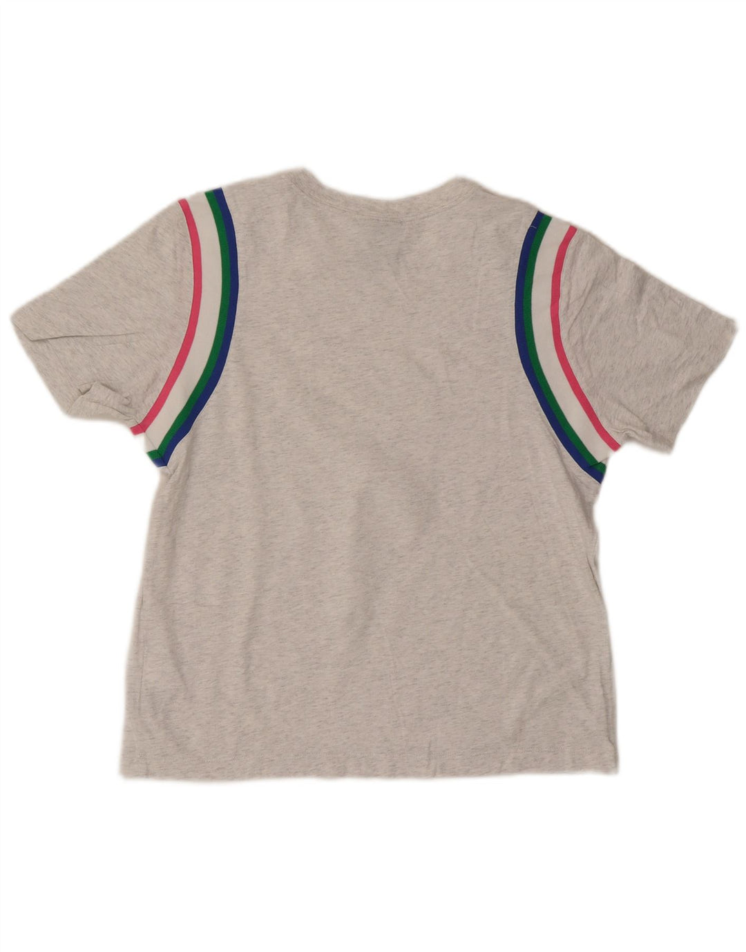 Tricou pentru femei Nike, UK 14, bumbac cu dungi gri medii