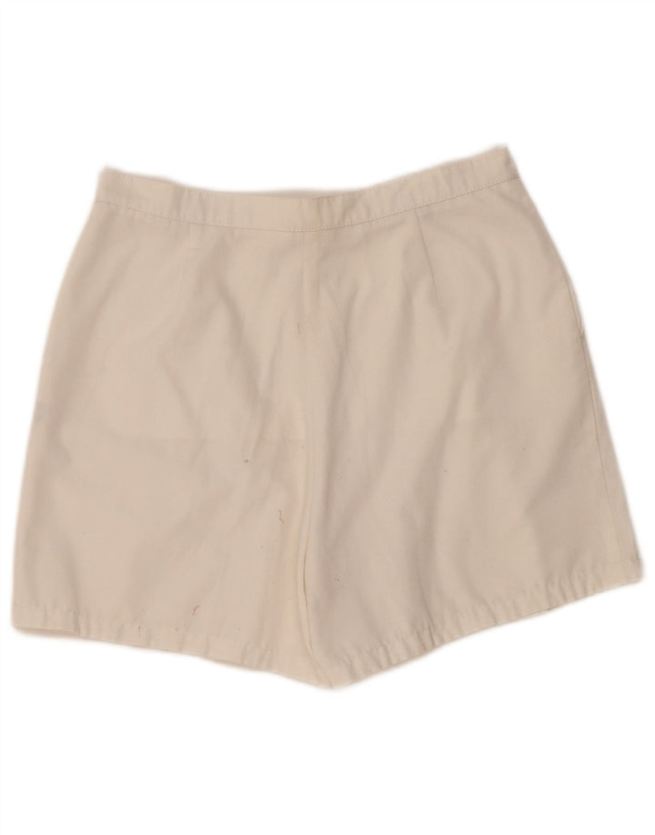 Pantaloni scurți chino cu talie înaltă pentru femei Ellesse, mediu W30, alb