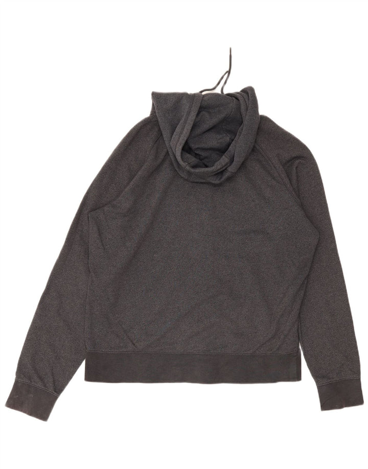 Pulover Nike pentru bărbați cu fermoar, bumbac mare, gri