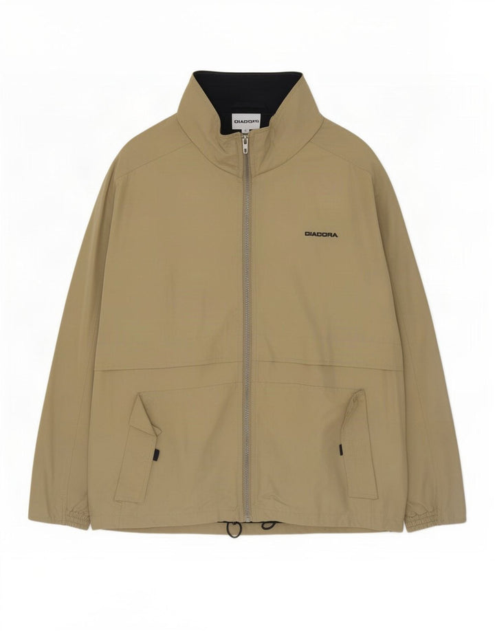Jachetă de ploaie Diadora pentru bărbați UK 38 Medium Bej Poliamidă