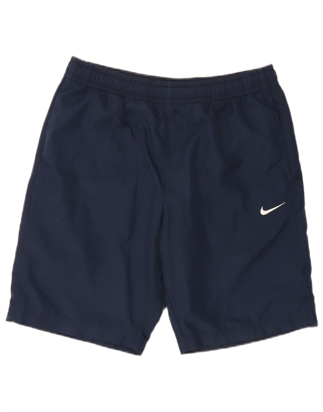 Pantaloni scurți sport Nike pentru bărbați, poliester, albastru, mediu