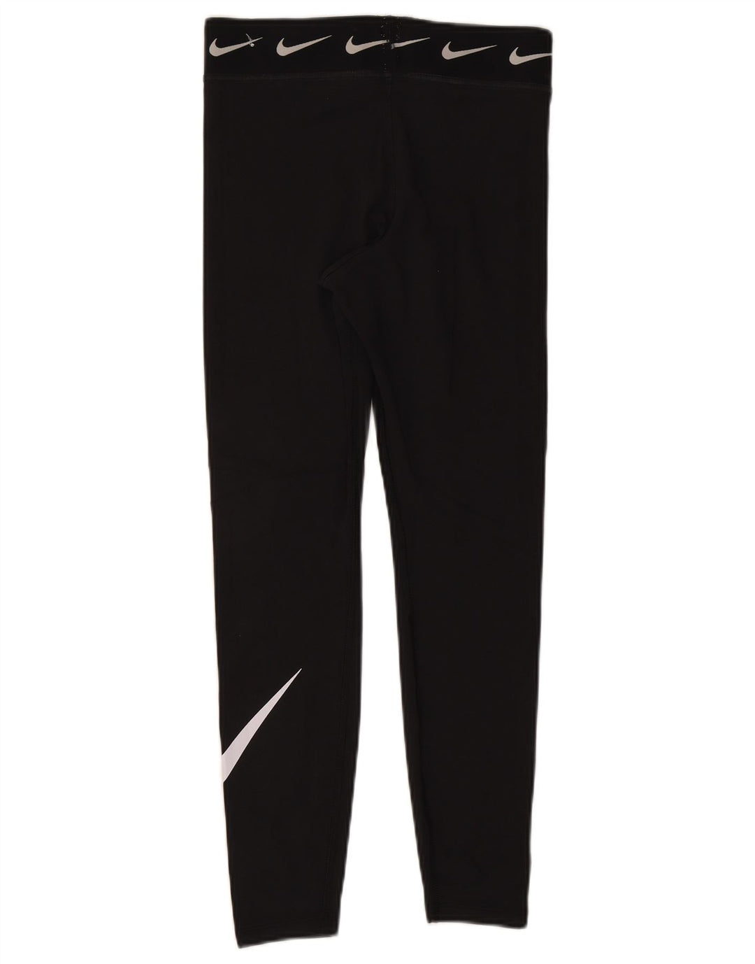Leggings grafic Nike pentru femei UK 12, bumbac mediu negru