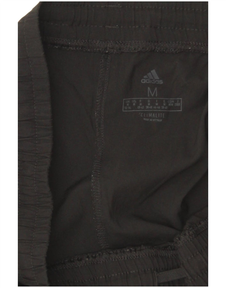 Pantaloni scurți sport Climalite Adidas pentru femei UK 12/14 Poliester mediu negru