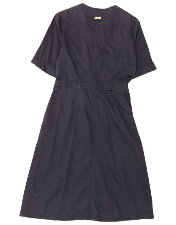 Rochie Wrap pentru femei Henry Cottons IT 46 Mare Bumbac bleumarin