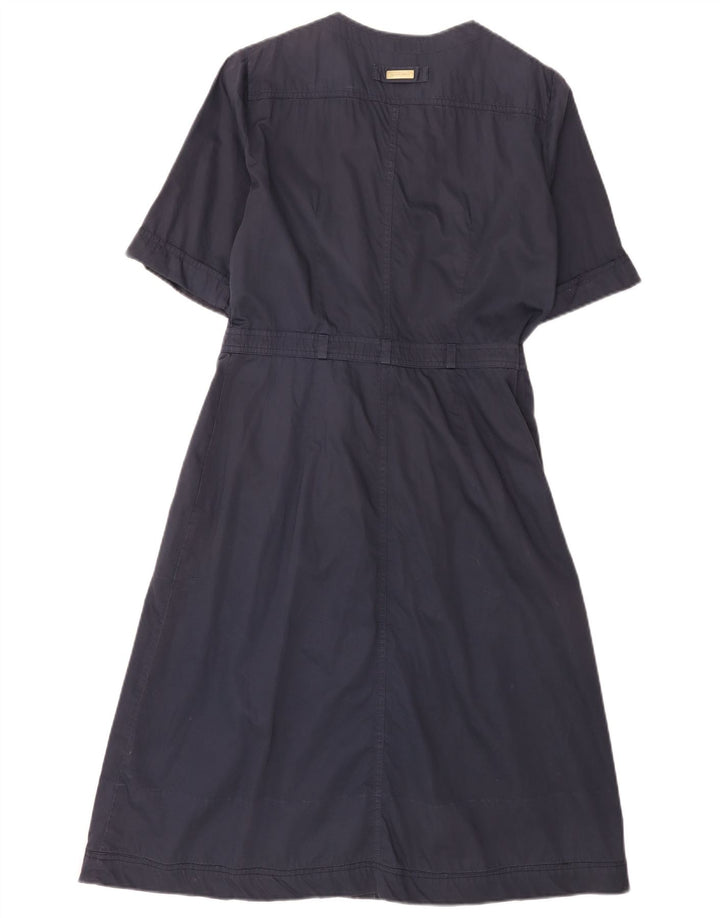 Rochie Wrap pentru femei Henry Cottons IT 46 Mare Bumbac bleumarin