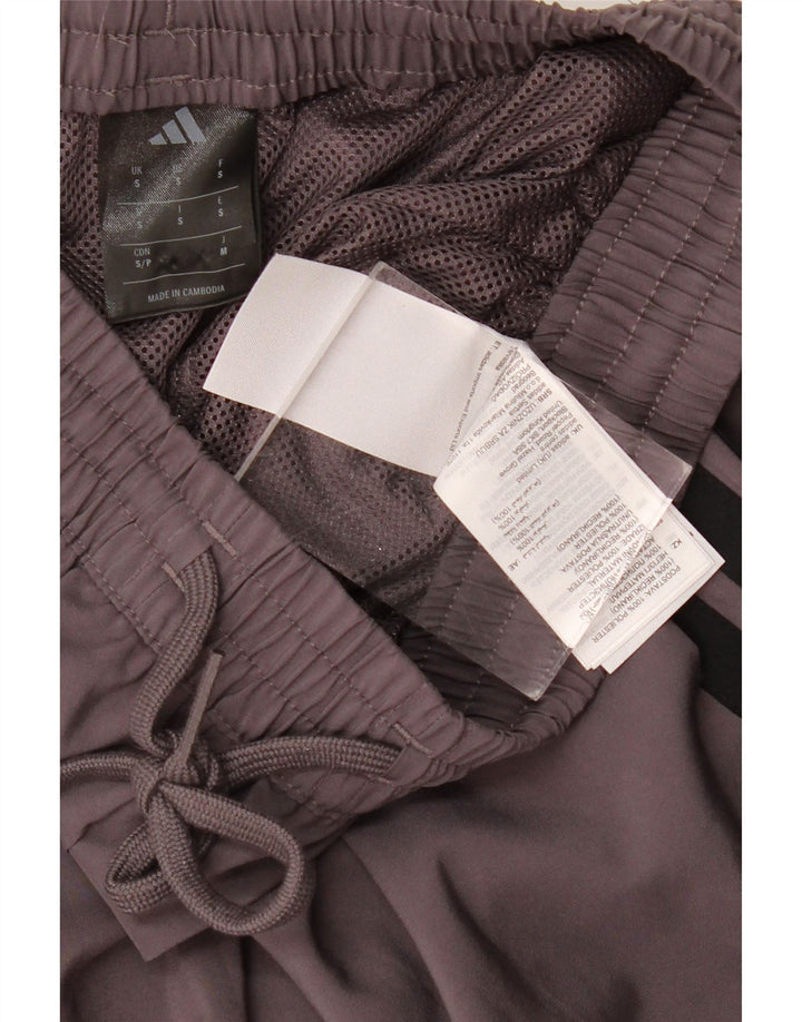 Pantaloni scurți sport ADIDAS pentru bărbați, poliester mici, gri