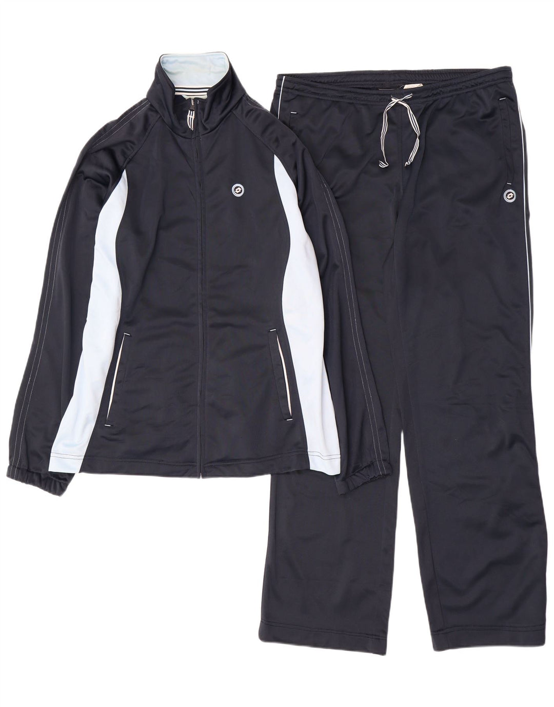 Trening complet pentru femei LOTTO UK 18 XL bleumarin poliester color bloc