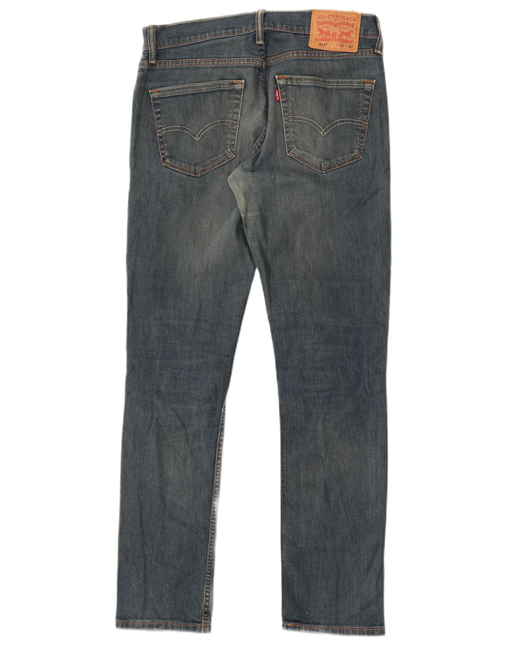 Blugi Levi's 511 Slim pentru bărbați W31 L32 Bumbac albastru