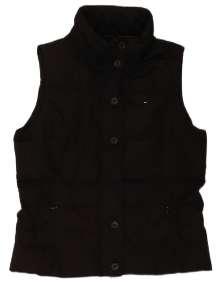 Gilet căptușit pentru femei Tommy Hilfiger UK 14, mare, negru, poliester