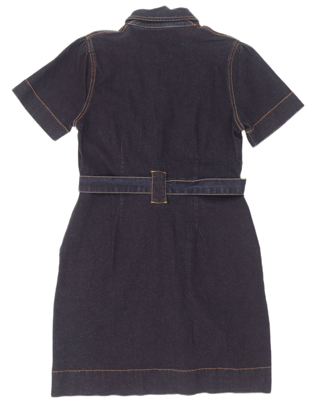 Rochie denim Oasis pentru femei UK 12 Medium Bluemarin Bumbac