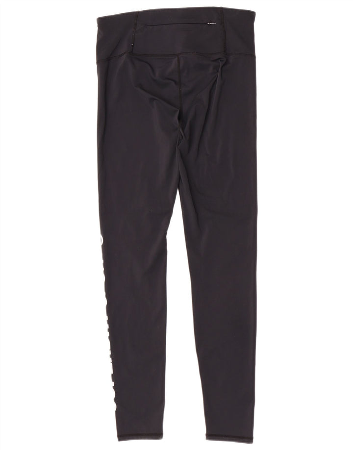 Leggings grafic Superdry pentru femei UK 14 Poliester mediu negru