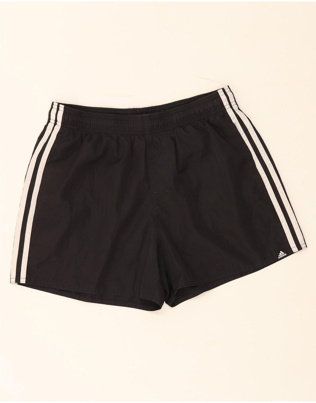 Pantaloni scurți sport Adidas pentru femei UK 12 Medium Black Poliester