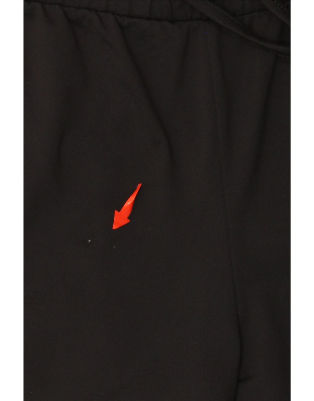 Pantaloni scurti sport grafic pentru femei VINTAGE UK 14, mari, negru, color block