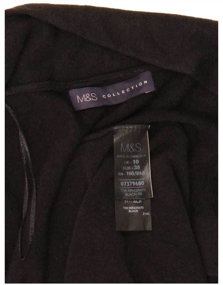 Pulover cardigan cu paragate pentru femei Marks & Spencer UK 10 Small Black