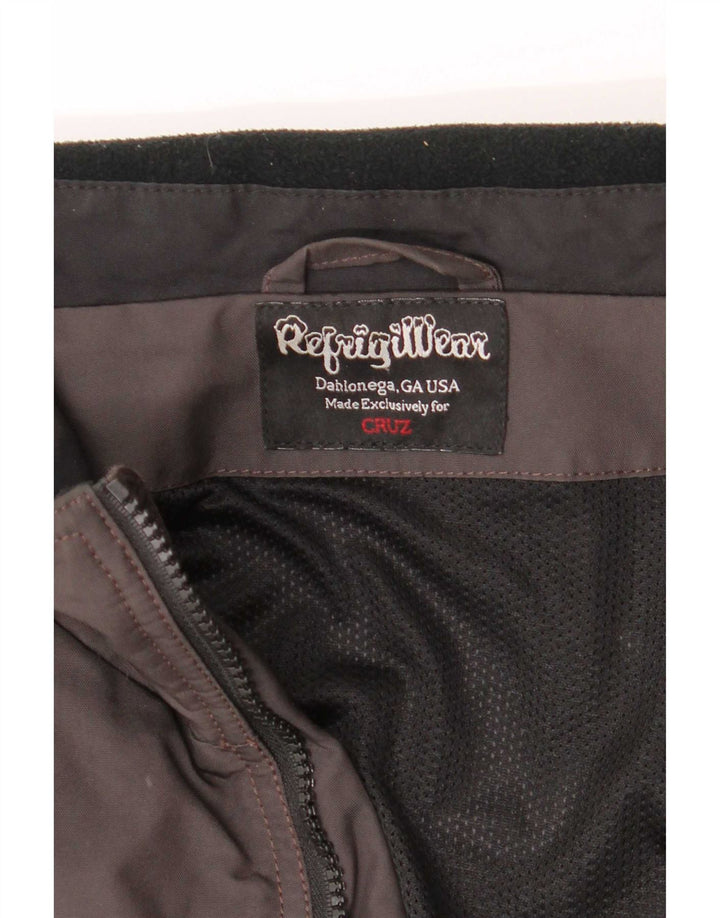 Jachetă Bomber pentru bărbați Refrigiwear UK 40, mare, gri, poliamidă color bloc