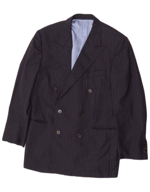 Sacou blazer pentru bărbați Ermenegildo Zegna IT 48 Medium Bleumarin Clasic