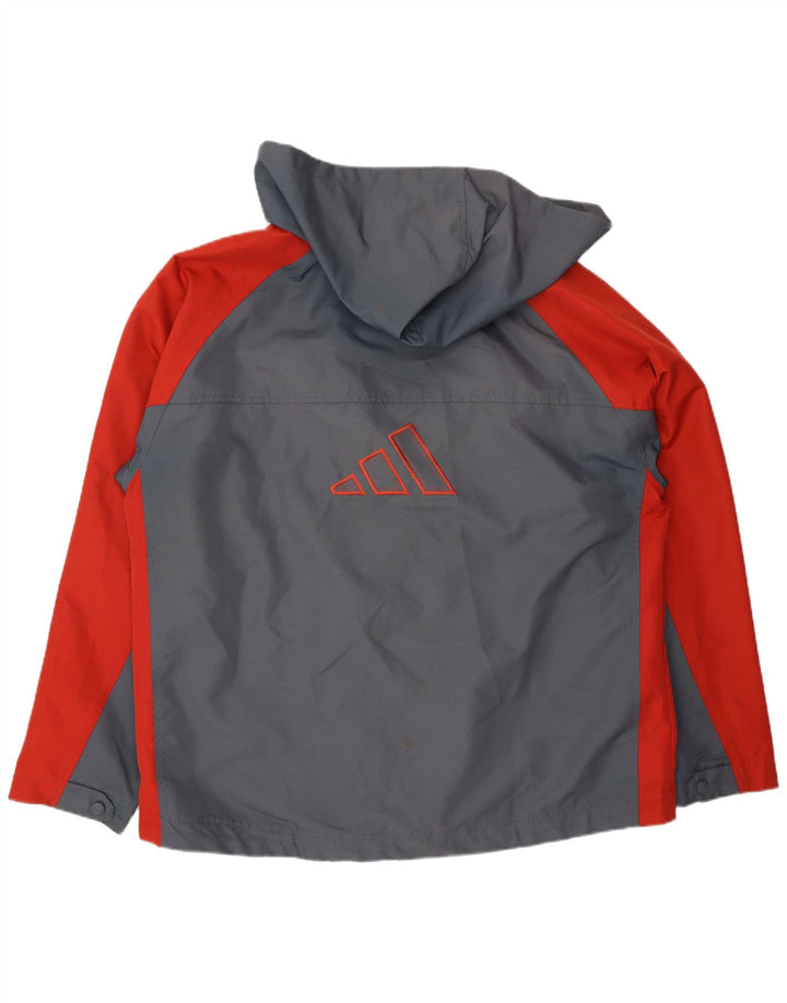 Jachetă de vânt pentru bărbați ADIDAS UK 44/46 mare gri