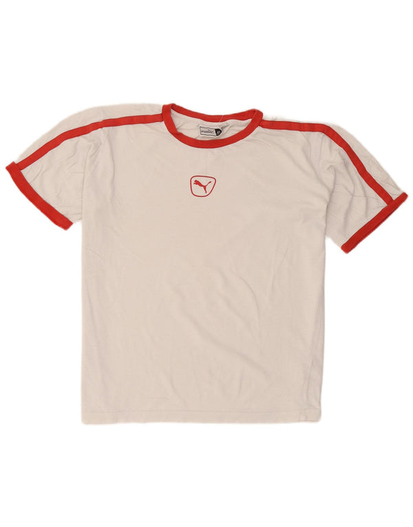 Tricou pentru bărbați Puma Top XL Alb Colorblock