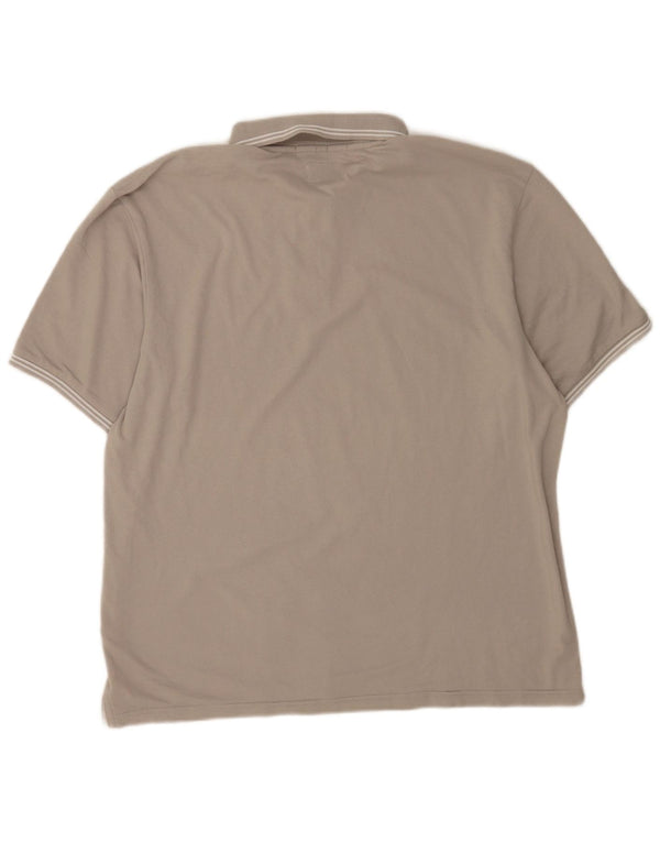 Tricou polo pentru bărbați Champion Easy Fit 3XL, bumbac gri