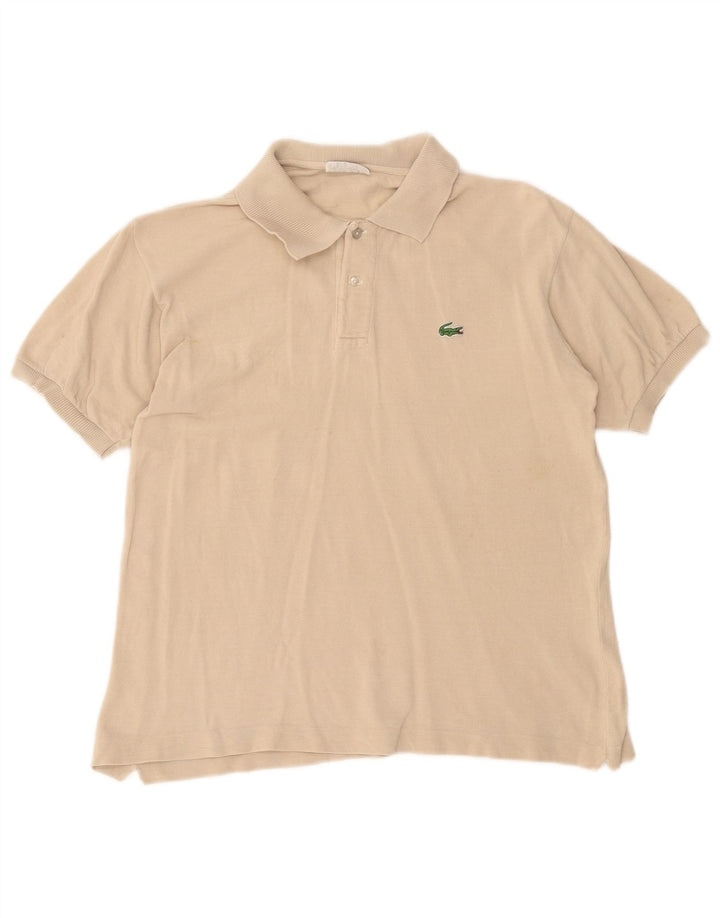 Cămașă polo Lacoste pentru bărbați, bej mediu