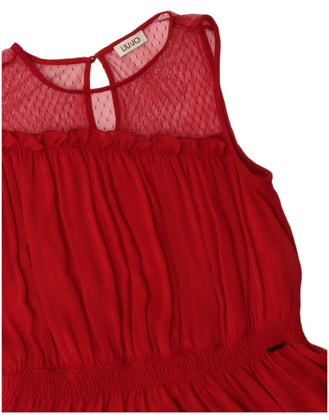 Rochie maxi fără mâneci pentru femei LIU JO UK 12 Medium Red