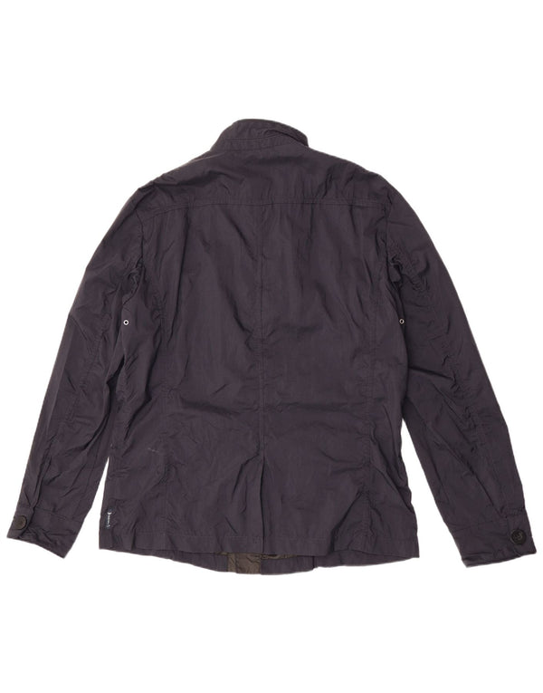 Jachetă Utilitară pentru bărbați Armani Jeans UK 42 XL Poliamidă bleumarin