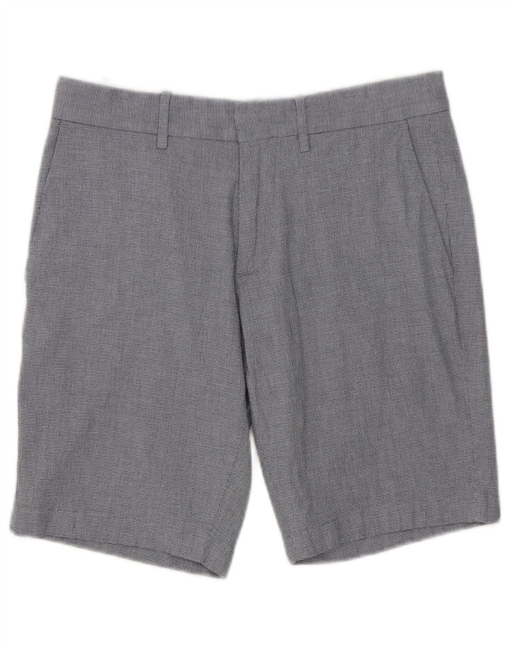 Pantaloni scurți chino Tommy Hilfiger pentru bărbați W29, bumbac gri mediu
